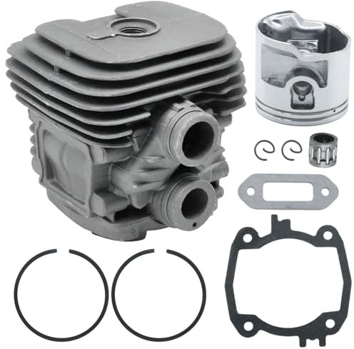 Hoypeyfiy 4238 020 1202 50 MM Cylinder Piston Gasket Kit with Rod Bearings, Replacement for Stihl TS410 TS420 TS 410 TS 420 Cut-Off Saw, Replaces 4238-020-1205