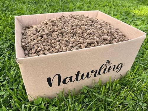 naturling Schafwollpellets Bio Dünger 25kg - organischer Langzeitdünger aus Schafwolle (25, Kilogramm)