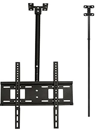 QWAXTRIW TV STANDV Monte de Pared Techo TV MONTO DE TV 360 ° Soporte de Techo Giratorio e Inclinado TV Soporte de TV más de 32-55 Pulgadas LCD y televisores curvos, 3M, 3M