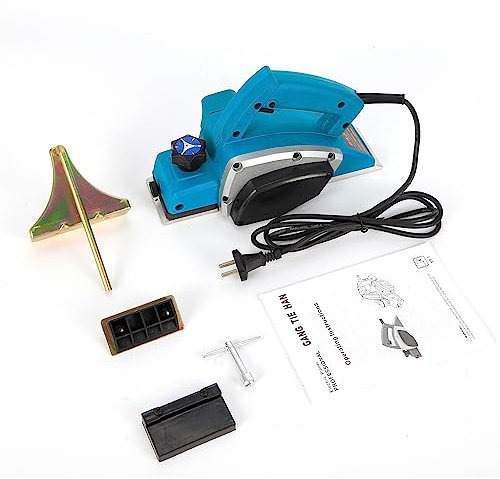 Raboteuse électrique 800 W – Fraise à bois avec 16 000 tr/min, boîtier étanche à la poussière, profondeur de coupe réglable et guide de précision – Pour le ponçage et la coupe du bois – Idéal pour les
