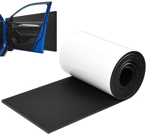 OTraki Garagen Wandschutz, 2m x 20cm Türschutz Garage, Anti-kollision und Anti-reibung Selbstklebend Wandschutz für Garage, 6mm Extra Dicker Schutz für Garagenwand und Parkplatz