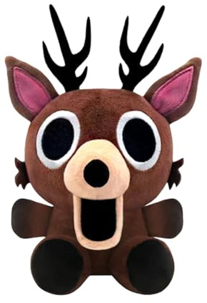 Generisch 99 Nights in The Forest Deer Plüsch Weiches Gefülltes Tier Puppe Plüschspielzeug für Kinder Jungen und Mädchen