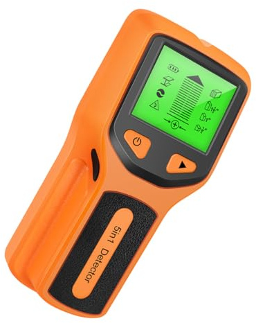 Beavorty Detector de Metales y Madera Modo Escaneo, Pantalla LCD y Sensor Electrónico para Detección en Techos Insonorizados, Pisos y Paredes, sin Necesidad de Baterías