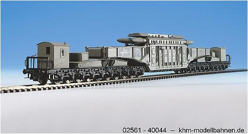 Kibri H0 Bausatz Schienentiefladewagen Uaai 687.9 mit Transformator