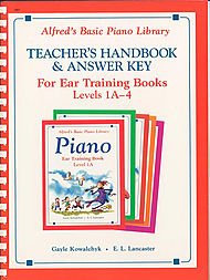 Alfred's Basic Piano Course - Ear Training Teacher's Handbook And Answer Key, Le