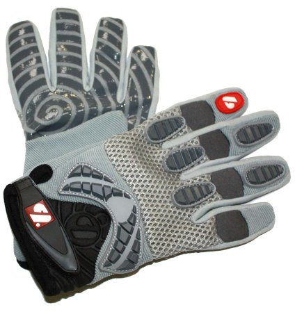 BARNETT FRG-02 American Football Handschuhe 2XL Silber