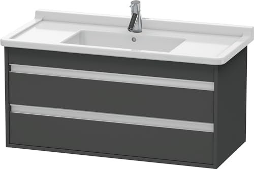 Duravit KT664504949 KT6645 Ketho 39 Single Wall Mounted Wood Vanity Cabinet Only - Less Vanity Top