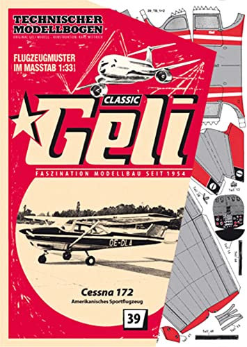 GELI CESSNA 172 KARTONMODELL