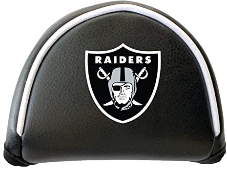 Team Golf NFL Putter Cover - Mallet Printed, Fits Most Mallet Putters, Easily Slips on and Secures with Velcro Closure