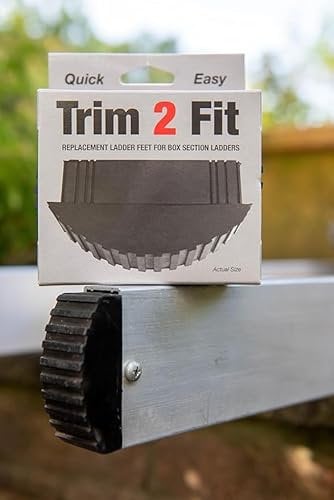 Trim 2 Fit Replacement Rubber Ladder Feet - Cut to size for your ladder
