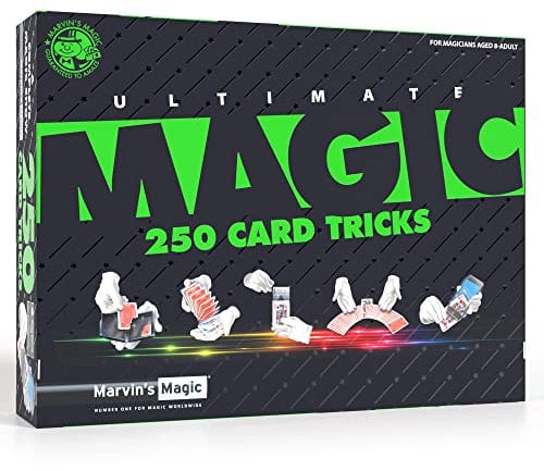Marvin's Magic - Ultimate 250 Card Tricks Set | Children and Adults Magic Card Set | Includes Illustrated Guide | Suitable for Age 8+