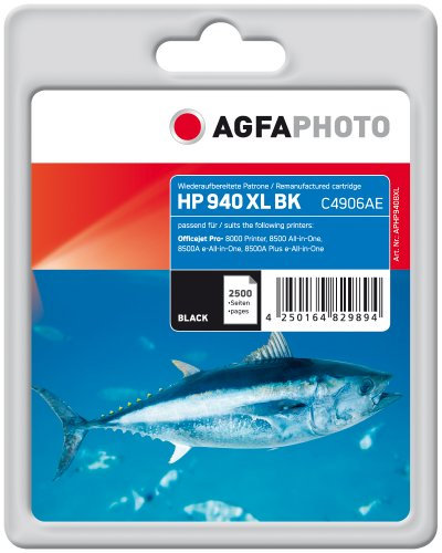 AgfaPhoto APHP940BXL Toner für HP OJP8000, 64 ml, schwarz