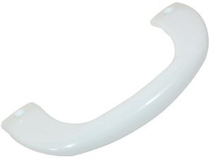 LEC Fridge Freezer Door Handle, White. Genuine Part Number 082624533