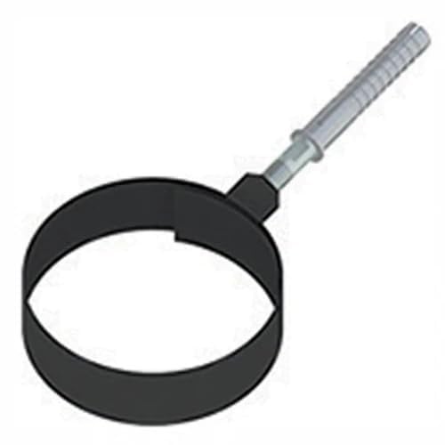 Abrazadera de pared de 80 mm para estufas de pellets