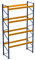 Palettenregal 2.90 m x 3.00 m (LxH) | 1 Feld Fachlast 1850 kg für bis zu 15 Europaletten | Schwerlastregal Lagerregal Regal