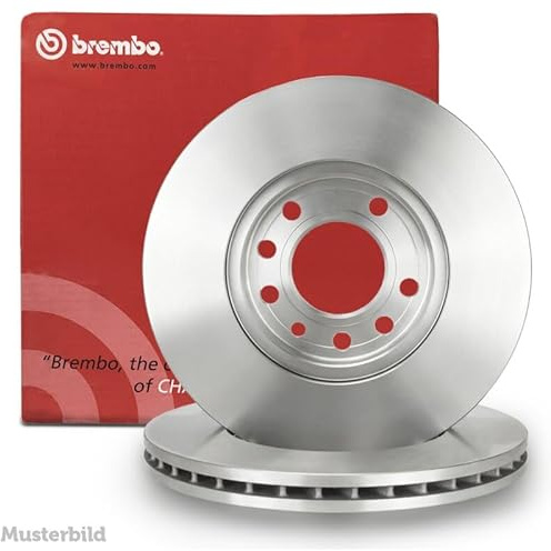 2 St. Bremsscheibe COATED DISC LINE - 09.B356.21 BREMBO