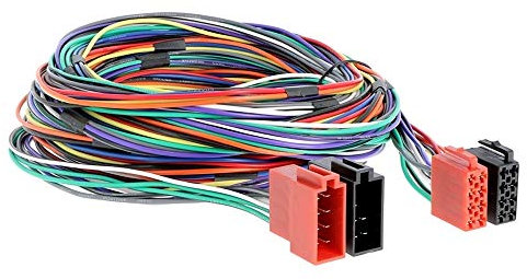 ISO (F) - ISO (M) Radio Verlängerungskabel 5m, Universal Radioanschlusskabel ISO-Buchse > ISO-Stecker 500cm