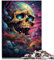Jigsaw Puzzles for Adults 1000 Piece The world of fantasy skulls Educational Toys Birthday Present, Gifts 10.27 in x 14.96 in for teenager Age 14 Years Up