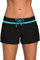 Kfnire Pantaloncini da Bagno Donna, Protezione UV, da Nuoto, Asciugatura Rapida, Elegante Boyleg Style da Spiaggia Sportivo Costumi