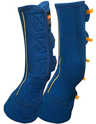 Equilibrium Equi-Chaps Close Contact Turnout Wraps X Large Navy