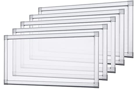 empasa Lichtschachtabdeckung Kellerschachtabdeckung mit Alu-Rahmen Profi, begehbar, für Kellerschacht und Lichtschacht, Selbstbausatz, kürzbar, Silber, 60 x 115 cm oder 80 x 150 cm, Verschiedene Sets