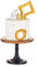 Inweder Soporte Madera Tartas Rústico - Bandejas Tartas Cupcakes 21cm Juego Exhibición Redondo Té Tarde Soporte Tartas Decoración Vintage Plato Exhibición Postre Decoración Fiestas Cumpleaños