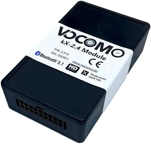 VOCOMO kA-3 Bluetooth Audio Adapter mit Titelanzeige passend für VW Skoda Seat