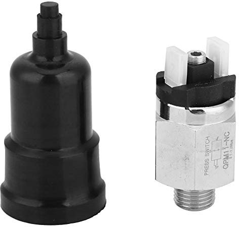 Normalerweise Geschlossener Pneumatischer Einstellbarer Druckschalter QPM11-NC G1/4in AC220V 48VAC/DC
