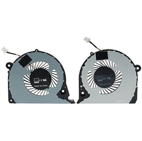 CPU&GPU Fan Cooler, Computer Cooling Fan Replacement CPU Air Cooler Compatible for Dell Inspiron 15 G7 7577 7588 Computer Case Air Freezer 04mr2y 4MR2Y 02jjcp 2JJCP 07CJF8 7cjf8