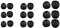 JCKD 9 Pares de Auriculares de Silicona de Repuesto, Almohadillas de Goma de Repuesto para Auriculares, 3 tamaños S/M/L, adecuados para la mayoría de Auriculares y Auriculares Bluetooth (Negro)