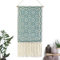BMIDRUT Makramee gewebter Wandbehang, Wandteppich, Bohemian-Stil, Heimdekoration, Boho-Hintergrund, Wohnheim, Zimmer, Türdekoration, 50 x 85 cm (C9)