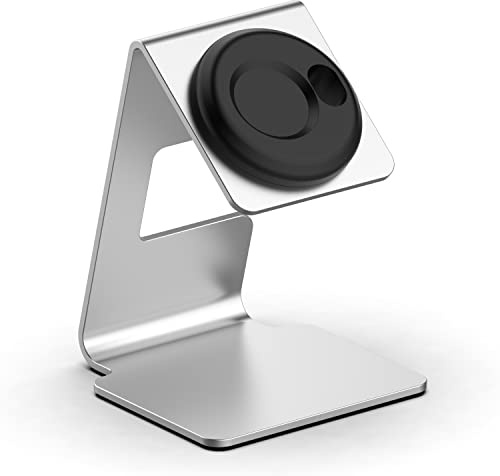 KUTEWEU Ständer Ladestation für Garmin Fenix 7/Fenix 7S/Fenix 7X/Fenix 6/Fenix 6S/Fenix 6X/Fenix 5/Fenix 5S/Fenix 5X Uhrenständer, Holder Docking Station für Ladekabel Ladehalterung (Silber)