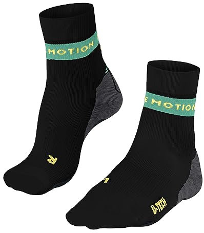 FALKE Damen Laufsocken RU True Motion Aion W So Lyocell Funktionsmaterial antiblasen 1 Paar, Schwarz Black 3007, 41-42