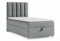 Best For Home Trinity K10 EinzelBett | Boxspringbett 100x200 mit Bonell Federkernmatratze 100x200 | MatratzenTopper 100x200 | Bett mit Matratze | Bett mit Stauraum