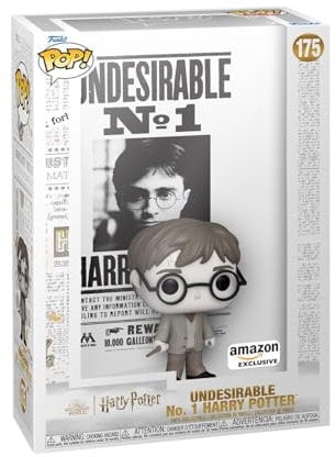 Funko Pop! Vitrine Harry Potter - Harry Wanted Poster, Amazon Exclusive