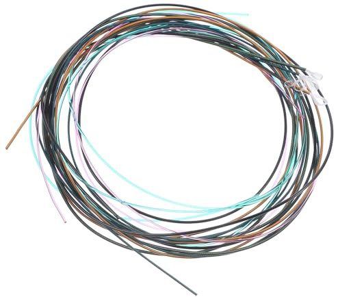 Toyvian 6piezas Cuerdas De Guitarra Eléctrica Cuerdas De Metal Duraderas y Prácticas