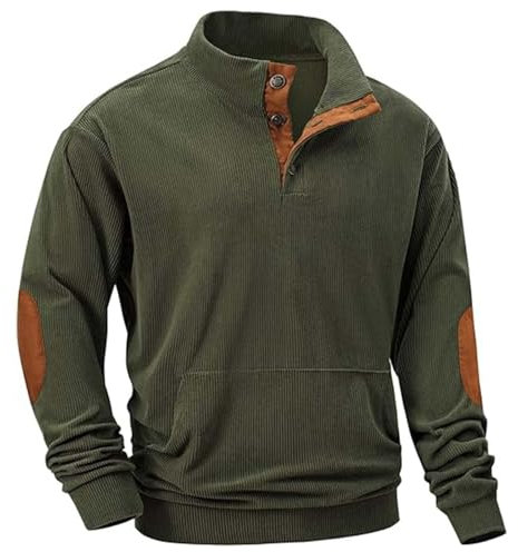 YCBMINGCAN warehouse deals angeboteWolljacke Herren Winter Sweatshirts Für Herren Pullover Ausschnitt Sweatshirt Herren Ohne Kapuze Langarm Winter Pullover Herren Warm Sweater Rollkragenpullover