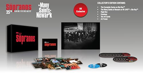 The Sopranos Collector’s Edition: The Complete Series + The Many Saints of Newark [UK Exclusive] [Blu-ray] [2024]