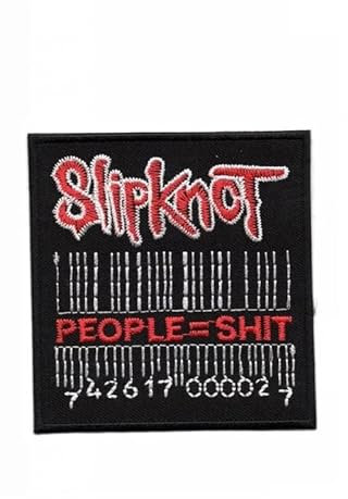 Slipknot Groove Metal Aufnäher Besticktes Patch zum Aufbügeln Applique Souvenir Zubehör