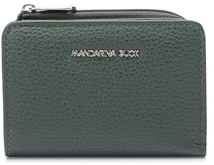 Mandarina Duck Mellow Leather Wallet, Reisezubehör Damen-Geldbörse, Einheitsgröße, Pine Green, Einheitsgröße