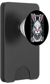 Lustiger Osterhase 2.0 Gamer Robot Cyborg Android Cyberpunk PopSockets PopWallet für MagSafe