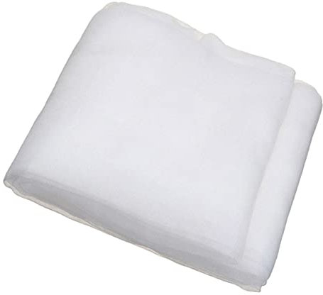 ibasenice 1 Pièce Couverture moustiquaire bâche de Depuis Usine Filet de Plantes Filet de Jardinage Filet Anti Oiseaux Couvert végétal épais Couverture de résistance végétale Blanche
