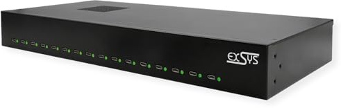 EX-11016 16 Port USB-C Highpower Charging Station 480 W