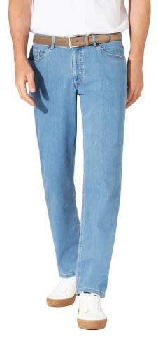 Hiltl Dean Jeans Herren Regular Fit 5 Pocket Denim Stretch, hellblau, 36/30