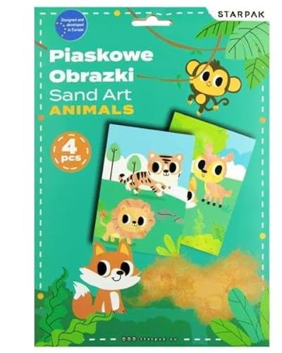 Sandbild Malvorlagen 4pcs