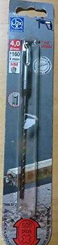 LUX 566512 Hammerbohrer Gesamtlänge in mm 160 mm Durchmesser in mm 4 mm PROFI