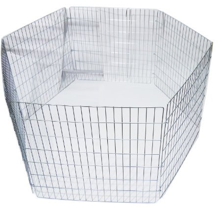 Rosewood 02220 Laufstall, sechseckig (6 x 60 cm)