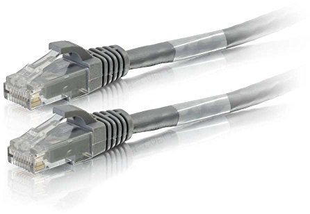 C2G 2m Cat6 Booted Unshielded (UTP) Crossover Patch Cable - Grey
