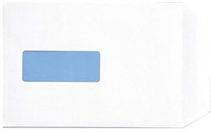 Q-Connect C5 Envelope 100 gsm Window Peel and Seal - White, Pack of 500