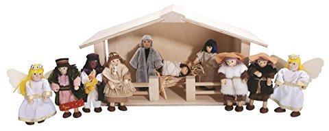 Winzlinge® 309-22 Krippenfiguren Set - Weihnachtsgeschichte